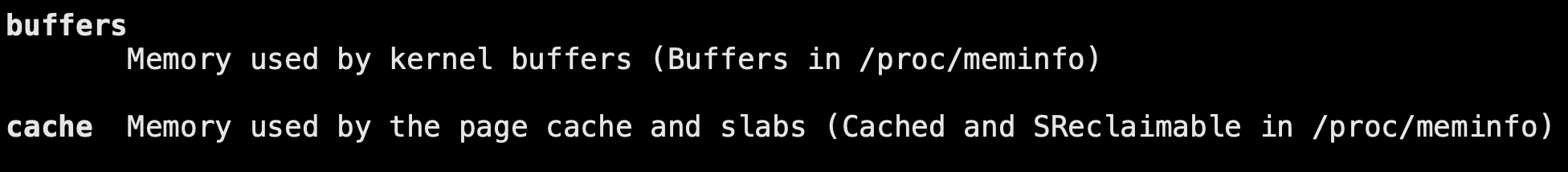 linux中的buffer和cache