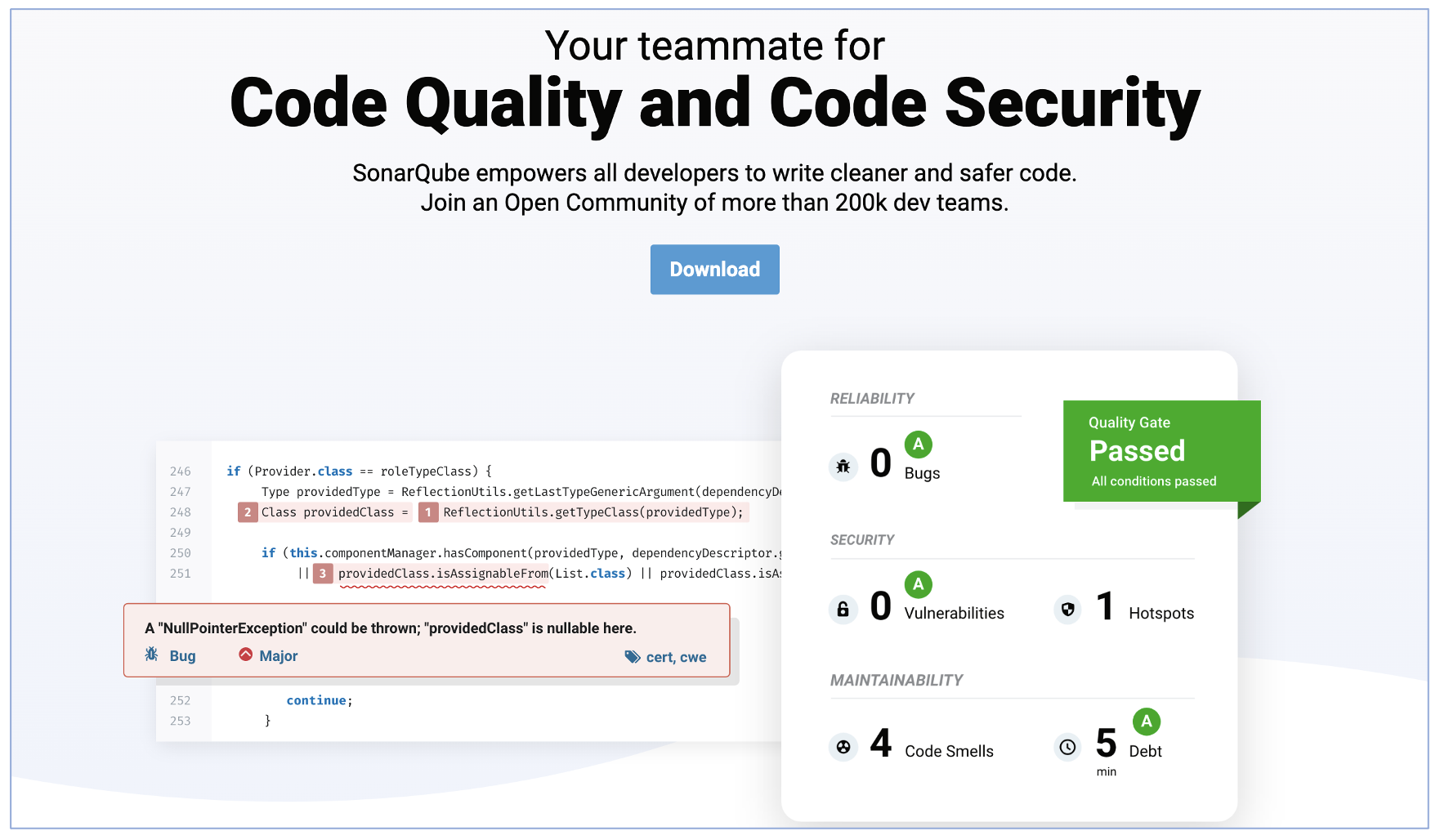 SonarQube 代码质量平台
